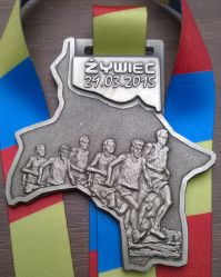 Medal Pólmaraton Żywiecki 2015