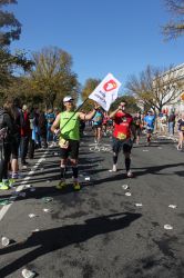 Na trasie Marine Corps Marathon 2014
