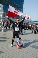 Radość po Tokyo Marathon 2011