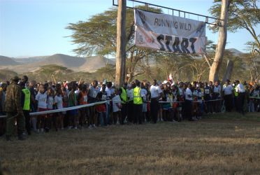 Start Lewa Safaricom Marathon 2010 r