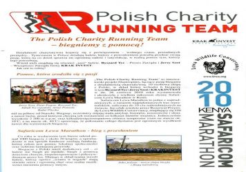 The Polish Charity Running Team
