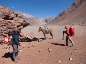 Na andyjskim szlaku w dolinie Horocones 2011 r