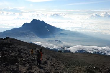 Poranna panorama Mawenzi- Kilimanjaro 2011r
