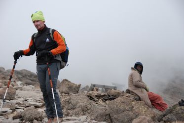 Poziom chmur na szlaku Machame Route-kilimanjaro 2011 r