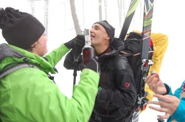 Uroki zimowego skituringu-Beskidy 2013