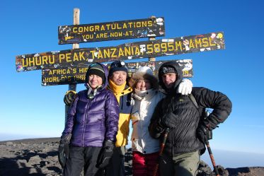 Z polsko - japońskim teamem na szczycie Kilmanjaro - 2011 r