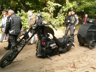 Diabelskie wrotki z wózeczkiem