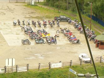 Moto Zlot Bartkowa 2014 - z lotu ptaka