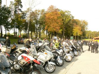 Moto wystawka na zlocie w Miliczu