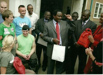 U wiceprezydenta Kenii 2008 - fot. M.Kowalski
