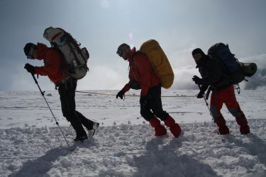 Prowadząc niewidomego-Elbrus Expedition 2009 r