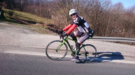 Pierwszy wiosenny trening - Przełęcz Kocierska 2015