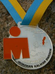 Ironman Triathlon Kalmar Sweden Medal