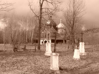 Cerkiew na bieszczadzkim szlaku-2009 r.